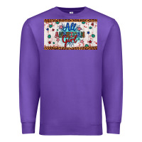 Purple all american girl Premium Sweatshirt - Artiststas