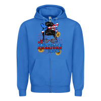 True Royal All American Nana 4th of July Zipper Hoodie - CowGirlArtShop