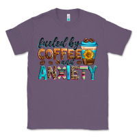 Lavender fueled by coffee and anxiety Classic Tee - Zillion Design Studio