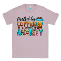 Lilac fueled by coffee and anxiety Classic Tee - Zillion Design Studio