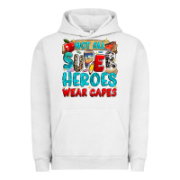 Not All Super Heroes Wear Capes Urban Hoodie | Teevron