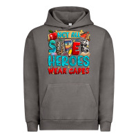 Pigment Tornado not all super heroes wear capes Urban Hoodie - NancyCooperArtShop