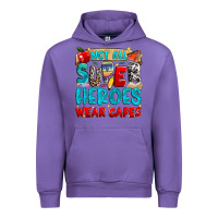 Tulip not all super heroes wear capes Urban Hoodie - NancyCooperArtShop