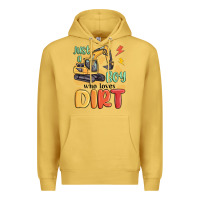 Just A Boy Who Loves Dirt Premium Hoodie | Teevron