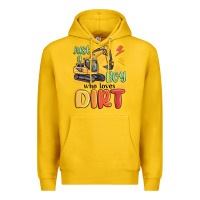 Lemon just a boy who loves dirt Premium Hoodie - MaliasSmallBusiness
