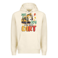 Tofu just a boy who loves dirt Premium Hoodie - MaliasSmallBusiness