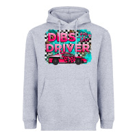 Heather Grey dibs on the driver background Heavyweight Hoodie - AdoDesignShop