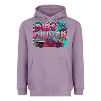 Lavender dibs on the driver background Heavyweight Hoodie - AdoDesignShop