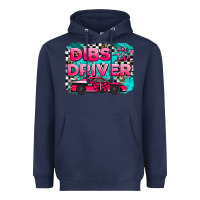 Navy dibs on the driver background Heavyweight Hoodie - AdoDesignShop