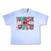 Grape Ice nurse on duty Urban Heavy Tee - RanaPortraitStore