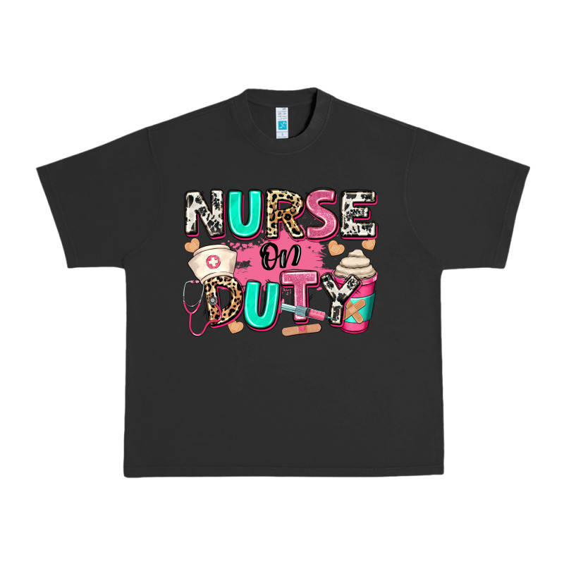 Nurse On Duty Urban Heavy Tee by RanaPortraitStore | Teevron