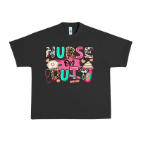 Pigment Black nurse on duty Urban Heavy Tee - RanaPortraitStore