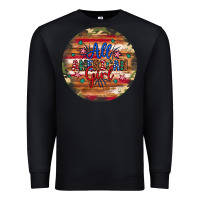 Black all american girl Premium Sweatshirt - Artiststas