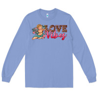 Colony Blue love vibes cupid Long Sleeve Tee - RanaPortraitStore