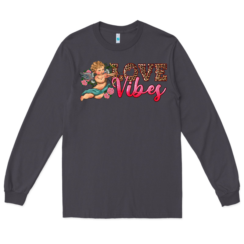 Love Vibes Cupid Long Sleeve Tee by RanaPortraitStore | Teevron