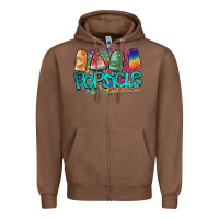 Chestnut popsicle season Zipper Hoodie - SublimationCraftShop