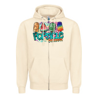 Sandshell popsicle season Zipper Hoodie - SublimationCraftShop