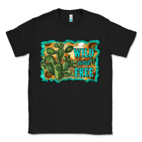 Black wild and free cactus Classic Tee - RanaPortraitStore