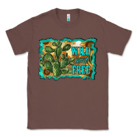 Chestnut wild and free cactus Classic Tee - RanaPortraitStore