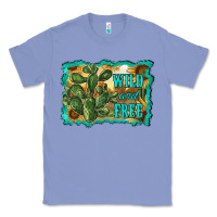 Colony Blue wild and free cactus Classic Tee - RanaPortraitStore