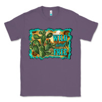 Lavender wild and free cactus Classic Tee - RanaPortraitStore