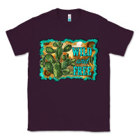 Plum wild and free cactus Classic Tee - RanaPortraitStore