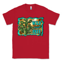Red wild and free cactus Classic Tee - RanaPortraitStore