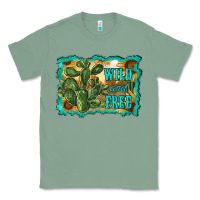 Sage wild and free cactus Classic Tee - RanaPortraitStore