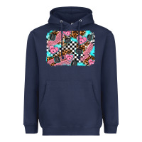 Navy race day background Heavyweight Hoodie - AdoDesignShop