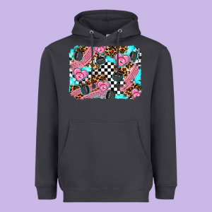 Race Day Background Heavyweight Hoodie Designed By Adodesignshop