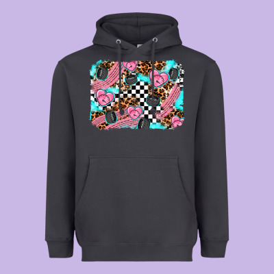 Race Day Background Heavyweight Hoodie Designed By Adodesignshop