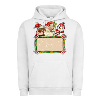 Pigment Lunar Rock santa reindeer snowman preview and costom name Urban Hoodie - MaliasSmallBusiness