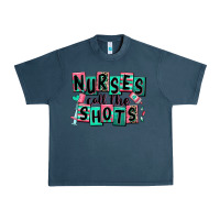 Midnight Navy nurses call the shots Urban Heavy Tee - RanaPortraitStore