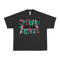 Pigment Black nurses call the shots Urban Heavy Tee - RanaPortraitStore