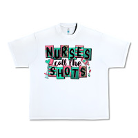 White nurses call the shots Urban Heavy Tee - RanaPortraitStore
