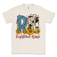 Natural rn registered nurse Classic Tee - FaDigitalArtStudio
