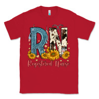 Red rn registered nurse Classic Tee - FaDigitalArtStudio