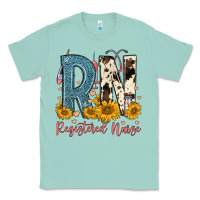 Seafoam rn registered nurse Classic Tee - FaDigitalArtStudio
