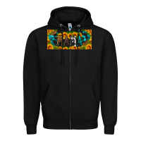Black mama sunflower libbey cup Zipper Hoodie - HRA Design Shop