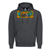 Smoke mama sunflower libbey cup Zipper Hoodie - HRA Design Shop