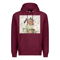 Burgundy nail boss Premium Hoodie - MaliasSmallBusiness