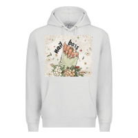 Dove Grey nail boss Premium Hoodie - MaliasSmallBusiness