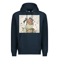 Navy nail boss Premium Hoodie - MaliasSmallBusiness