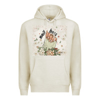 Oatmeal Heather nail boss Premium Hoodie - MaliasSmallBusiness