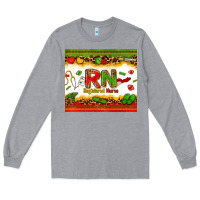 Heather Grey registered nurse juneteenth Long Sleeve Tee - Zillion Design Studio