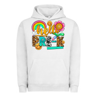 Pigment Lunar Rock hello pre k Urban Hoodie - NancyCooperArtShop
