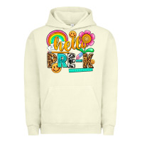 Pigment Pistachio hello pre k Urban Hoodie - NancyCooperArtShop