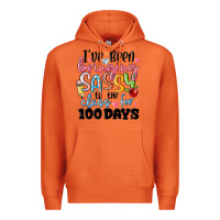 Carrot 100 days of school Premium Hoodie - MaliasSmallBusiness