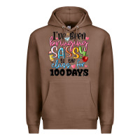 Chestnut 100 days of school Premium Hoodie - MaliasSmallBusiness