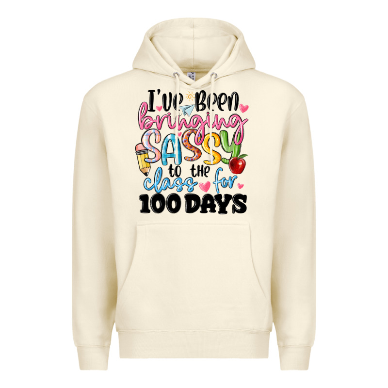 100 Days Of School Premium Hoodie by MaliasSmallBusiness | Teevron